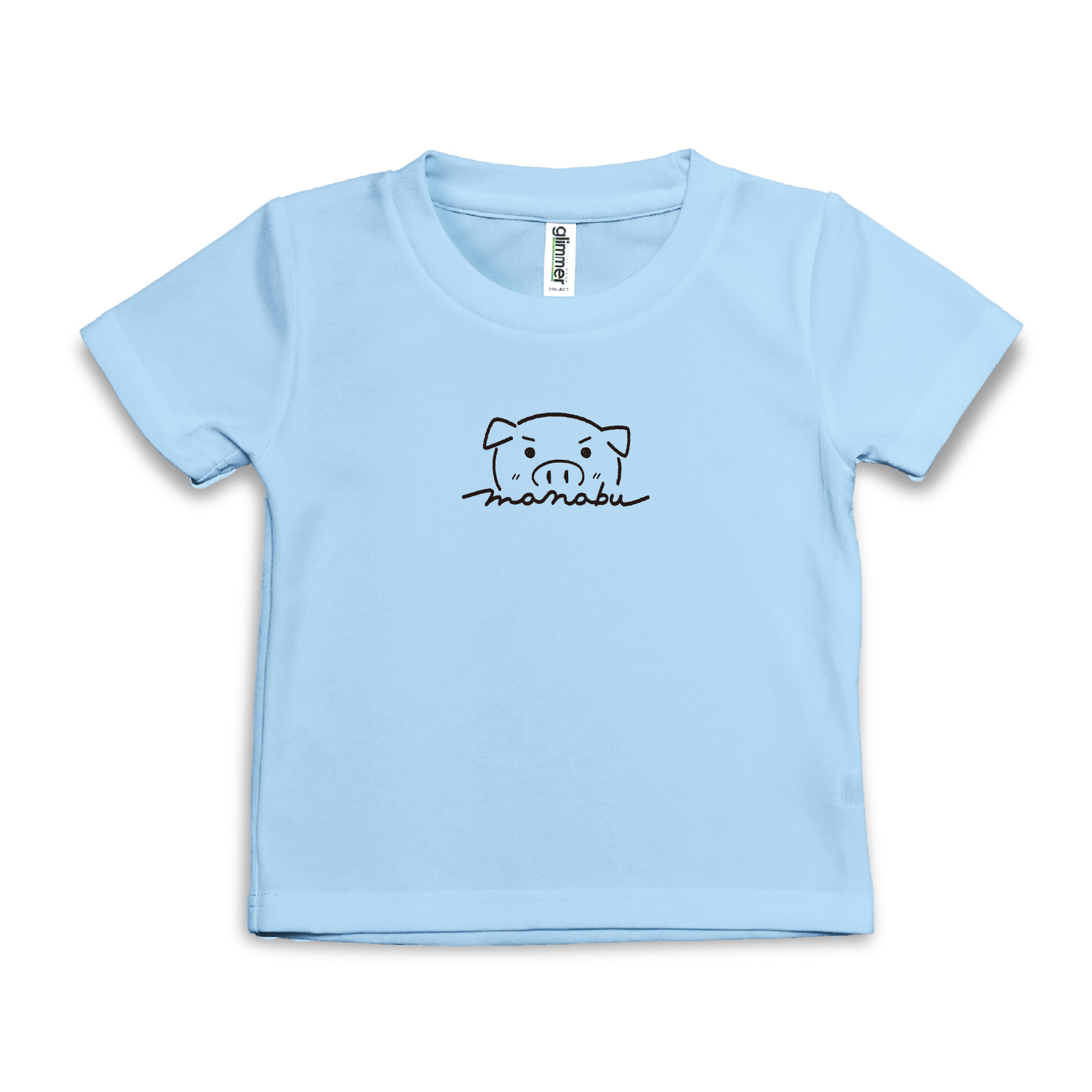 こども用Ｔシャツ／ひょっこりまなぶぅ